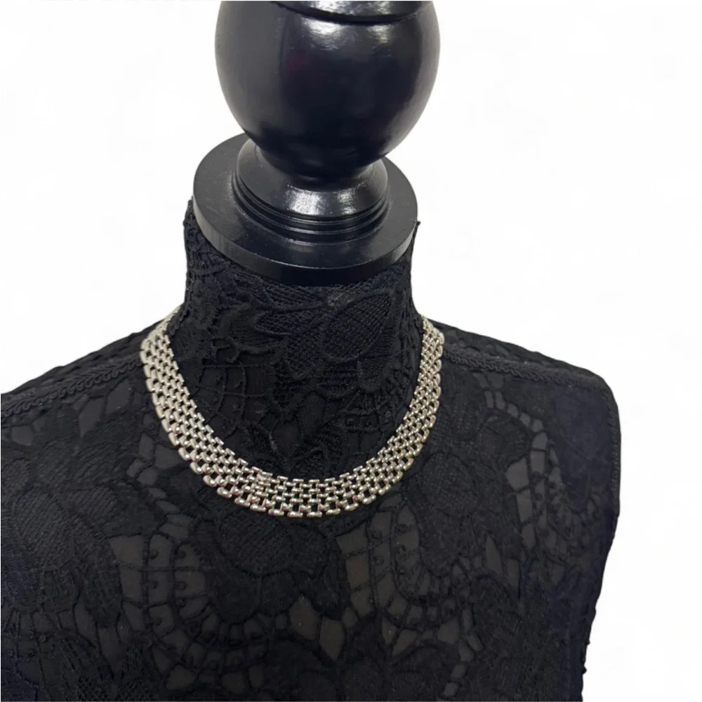 Napier Silver Chain Necklace - Picture 1 of 3